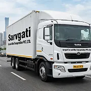 Vehicle transport truck moving from Mumbai with MH number plate