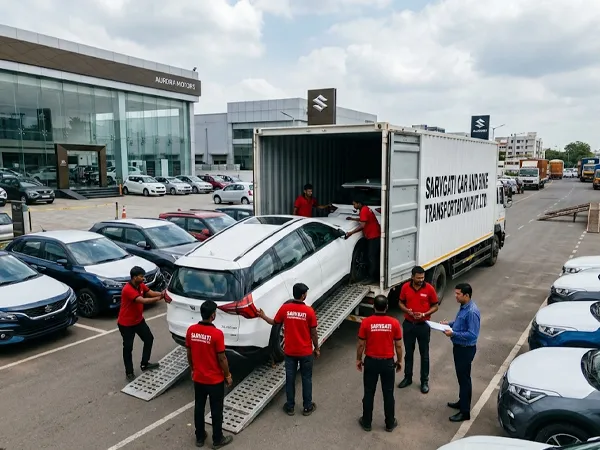 Corporate and dealer bulk vehicle transport service across India by Sarvgati
