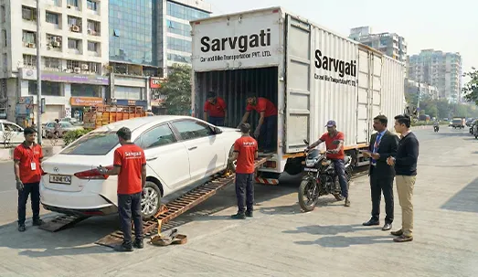 Car & Bike Loading & Unloading Service